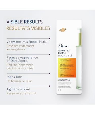 Dove Targeted Stretch Mark Serum: Reduces Dark Spots Firms & Strengthens 95 ml - Buy Online on GoSupps.com