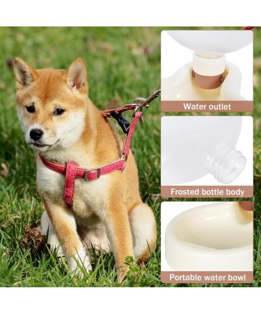 500ml Dog Drinking Bottle - Foldable Water Bottle for Pets | Portable Water Bowl on the Go - Buy Online on GoSupps.com
