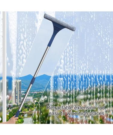 Shakven Window Washing Squeegee - Window Scraper Shower Squeegee Window Cleaning Tools with Extension Pole Glass Squeegee Window Scrubber Window Washer Squeegee - Buy Online on GoSupps.com