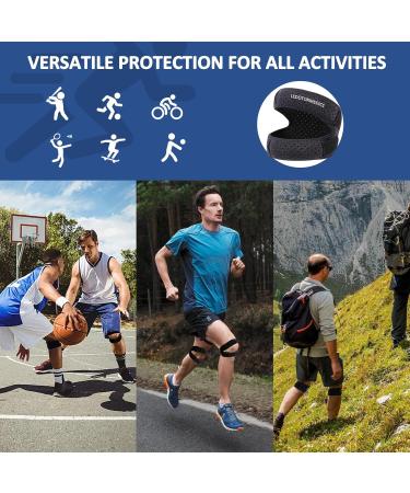 Adjustable Patellar Tendon Support Strap - Knee Brace for Meniscus Tear Arthritis & Injuries - Compression Sleeve for Runners & Jumpers (S/M - Buy Online on GoSupps.com