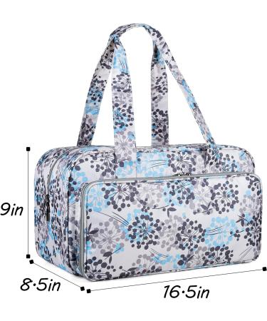 CURMIO Yarn Storage Bag - Knitting Tote for Crochet Hooks & Projects - Ideal for Beginners & Enthusiasts - Dandelion - Bag Only - Buy Online on GoSupps.com