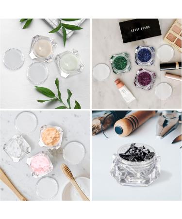 Belle Vous 100pcs 5ml BPA-Free Plastic Cosmetic Containers with Lid - Perfect for Makeup Creams Nail Design & More - Buy Online on GoSupps.com