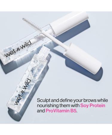 Wet n Wild Mega Clear Brow & Lash Mascara | Clear Gel for Defined Brows & Lashes - Buy Online on GoSupps.com