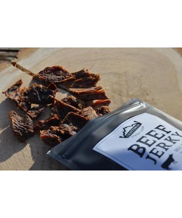 CRAFTSMAN FINEST FOODS Craftsman Beef Jerky Hemp 500 g | Made in Germany - Bavaria | Jerky Beef Set 10 x 50 g | 100% Natural | 100% Beef | High Protein 68% | Dry Meat Biltong Hemp | Sugar Free - Buy Online on GoSupps.com