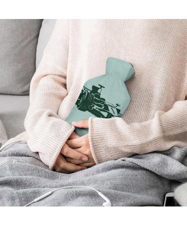 Hot Water Bottle with Lid - Racing Car Design for Pain Relief Cramps & Foot Warmer | Rubber Hot Water Bag for Hot and Cold Therapy - Buy Online on GoSupps.com