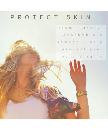 Arcona Reozone Zinc Oxide SPF 30 - Clear Sunscreen with Vitamin E & Organic Ingredients | 1.85 Oz | Made in the USA - Buy Online on GoSupps.com