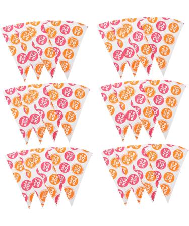 Beavorty 150 Pcs Popcorn Bag Clear Gift Bags Popcorn Cone Bags Goodie Bag Treats for Kids Cone Shaped Treat Bags Wedding Cone Bags Party Child Paper Disposable Biscuit Bag - Buy Online on GoSupps.com