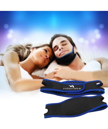 Anti Snore Chin Strap - Stop Snoring Neoprene Snore Guard for Quiet, Refreshing Sleep - Effective Snoring Solution for Men, Women, Children - Buy Online on GoSupps.com