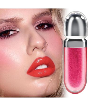 Glossy Lip Gloss Moisturizing Lip Balm | Long-Lasting Moisturizing Lip Balm with Plumping Effect Makeup for Women and Teens - Travel - Buy Online on GoSupps.com