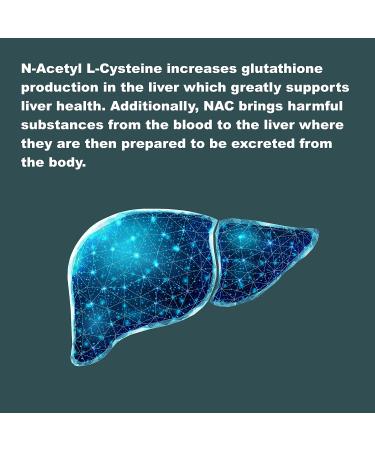 LifeLink NAC (N-Acetyl L-Cysteine) Capsules - 600mg | Antioxidant & Anti-Aging Support | 120 Count | Gluten Free & Non-GMO | Made in USA - Buy Online on GoSupps.com