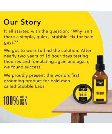 Stubble Labs Waterproof Hairline Cover Up | Best Bald Spot Hair Filler for Men & Women - Superior to Hair Fibers - Buy Online on GoSupps.com