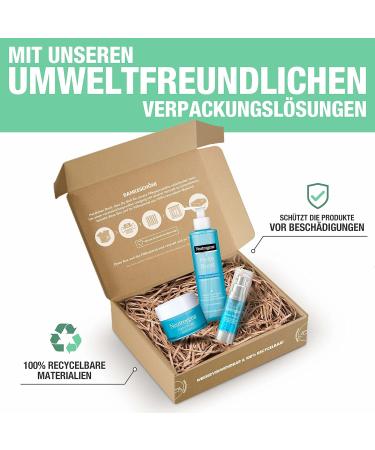 Neutrogena Hydro Boost Facial Care Gift Set: Hyaluronic Serum Face Cream and Cleansing Gel - Buy Online on GoSupps.com