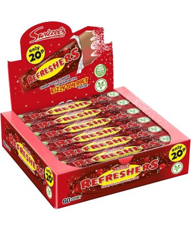 Swizzels REFRESHERS CHERRY COLA Chew 60 Bars (Pack of 6) - Buy Online on GoSupps.com