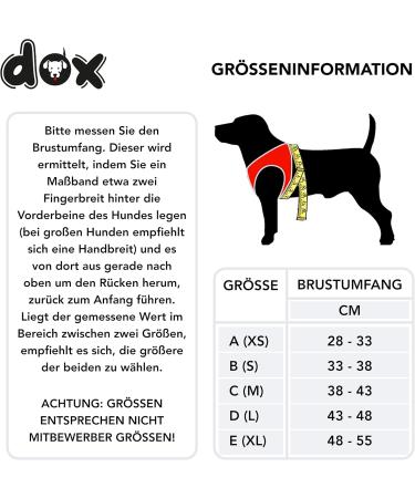 DDOXX Air Mesh Breast Harness - Reflective Step-In for Small to Medium Dogs | Multiple Colors | Fits Chest 38-43 cm - Buy Online on GoSupps.com