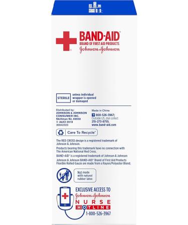 Buy Band-Aid Rolled Gauze - 4 Inches x 2.5 Yards | First Aid Essentials for Quick Healing | Shop Internationally - Buy Online on GoSupps.com
