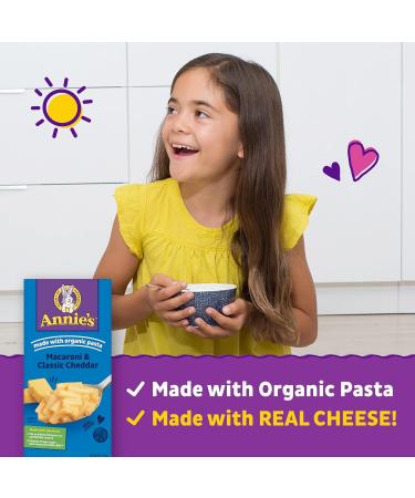 Annie's Homegrown Classic Macaroni & Cheese 6 Oz Box - Buy Online on GoSupps.com