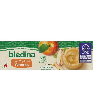 Bl dina My 1st Little Pot Apple Compote 2 x 130g - Buy Online on GoSupps.com