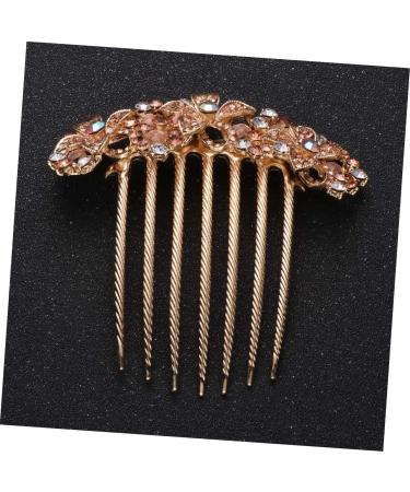 DOITOOL Prom Hair Clips Women Headpiece Rhinestone Headpiece Hair Comb Hair Barrettes for Women Elegant Hair Accessories for Women Hair Teasing Comb Hair Insert Comb Grace Hair Piece Bride - Buy Online on GoSupps.com