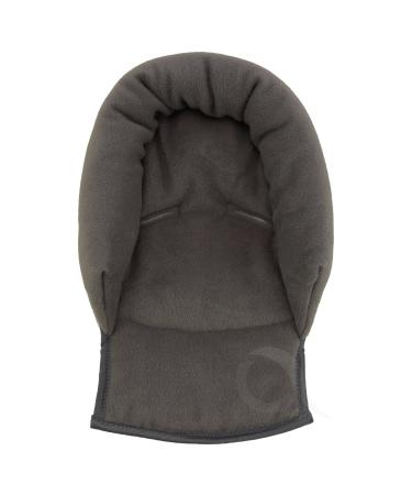 UNIVERSAL Infant Baby Toddler car seat stroller head support pillow - Soft Polar Fleece (charcoal)