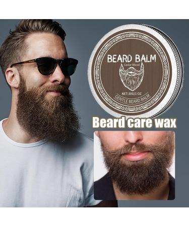  WJnflQN Beard Butter | 50g Beard Balm | Moisturizing Facial Hair Care Daily Routine Frizz Control - Buy Online on GoSupps.com