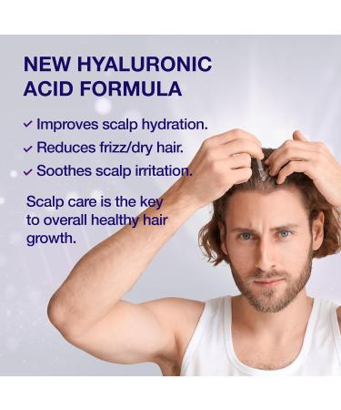 Guyology Labs Biotin Hair Growth Serum - DHT Blocker Scalp Serum for Men & Women - Anti-Thinning & Regrowth - Hyaluronic Acid - Made in USA - Buy Online on GoSupps.com