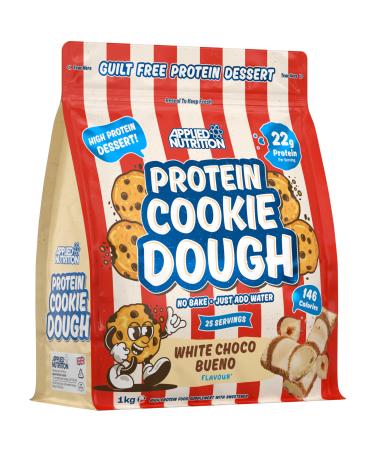 Applied Nutrition Protein Cookie Dough, Protein Snack, Protein Cookie Preparation, Over 22g Protein Per Serving, Low Calories, 1kg, 25 Servings