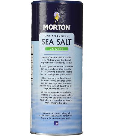 Morton's Sea Salt Coarse - Pack of 2 | Premium Quality Salt for Cooking and Seasoning - Buy Online on GoSupps.com