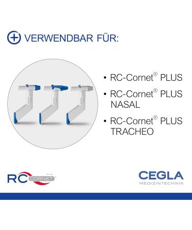 Buy CEGLA RC-Cornet Plus Hose Set - Medical Silicone Spare Parts for Airway Disease Relief - International Shipping Available - Buy Online on GoSupps.com