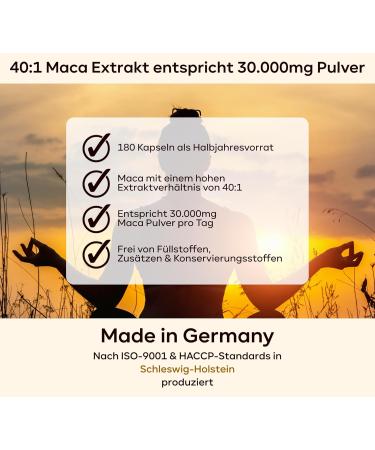 Buy High-Dose Maca Capsules 30 000mg - 365 Vegan Capsules - 750mg Extract 40:1 - Annual Supply - Plantomol  - Buy Online on GoSupps.com