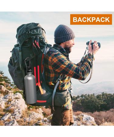 4 Pack Favofit Carabiner Clips - 12KN (2697 lbs) Heavy Duty for Camping, Hiking, Outdoor Activities - Small Carabiners for Dog Leash - Black and Orange - Buy Online on GoSupps.com