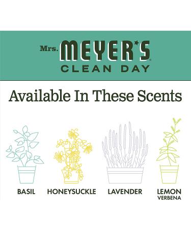 Mrs. Meyer's Clean Day Fabric Softener - Basil Scent, 32 fl oz | Eco-Friendly Laundry Care - Buy Online on GoSupps.com
