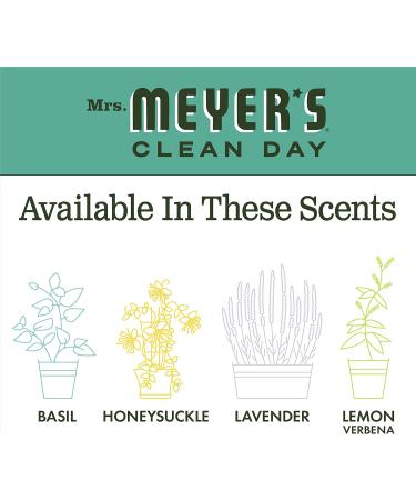 Mrs. Meyer's Clean Day Fabric Softener - Basil - 32 oz | Eco-Friendly Long-Lasting Clean Aroma | International Shipping Available - Buy Online on GoSupps.com
