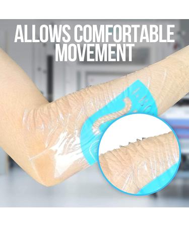 JJ CARE Shower Protector [Pack of 7] - Waterproof Cover for Dialysis Catheter, PICC Line, Colostomy, & Bandages - 1 Week Supply - Buy Online on GoSupps.com