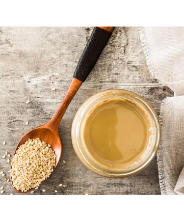 100% Natural Sesame Paste (Tahini) 600g | Vegan Gluten-Free No Preservatives or Additives - Buy Online on GoSupps.com
