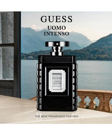 GUESS Uomo Intenso Eau de Parfum Cologne Spray for Men 3.4 Fl. Oz. 3.4 Fl Oz (Pack of 1) - Buy Online on GoSupps.com