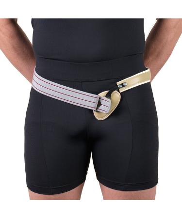 Elastic Hernia Truss Single Spring Professional Medical Style 34 inch Hip (Right)