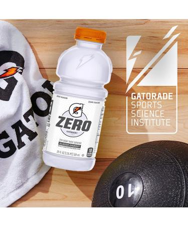 Gatorade G Zero Strawberry Kiwi 12oz Bottles (6 Pack) - Hydrating Thirst Quencher - Buy Online on GoSupps.com