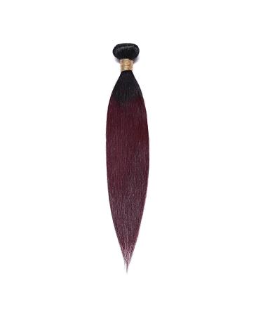 Shop 100% Unprocessed Brazilian Body Wave Hair Bundles - Virgin Black/Wine Red 22 Extensions - Buy Online on GoSupps.com