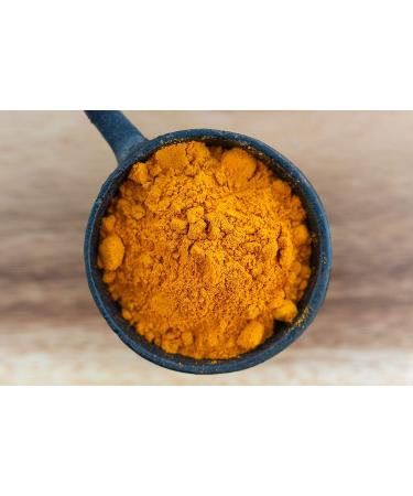 Organic Turmeric Root Powder - Pure Indian Foods - 7.5 oz (212g) - Buy Online on GoSupps.com