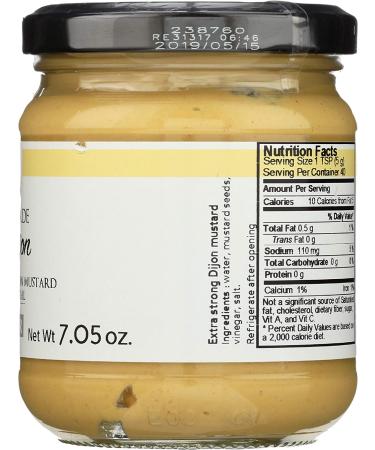 Beaufor Extra Strong Dijon Mustard - 7.05 oz | Premium Mustard for Bold Flavors - Buy Online on GoSupps.com