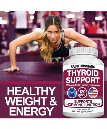 Saint Mingiano Electrolyte Tablets 100 Capsules - with - Thyroid Support Supplement - Buy Online on GoSupps.com