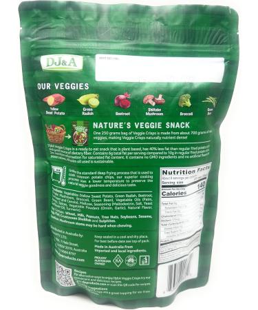 DJ&A Veggie Crisps Original 250 ml - 1 sachet - Buy Online on GoSupps.com