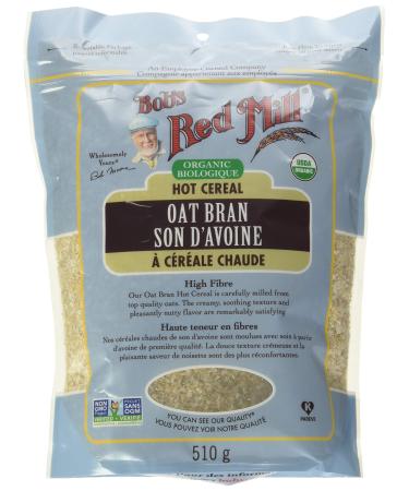 Bob's Red Mill Organic Oat Bran Cereal 510 Grams
