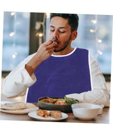 Apron Bibs Adult Eating Bib Household Clothing Protector Bib for Adults for Eating Food Eating Bib Adult Bib Dinner Bib Elder Eat Bib Polyester Neutral1149 - Buy Online on GoSupps.com