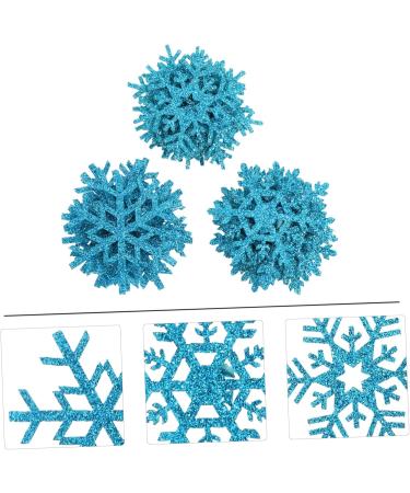 COHEALI 90 Pcs Snowflake Stickers Decals Snowflake Embroidered Patches Sewing Accessories Flash The Fabric - Buy Online on GoSupps.com
