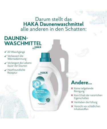 HAKA Down Detergent 1L - Clean & Revive Down Products Enhance Insulation Pilastization Effect International Shipping Available - Buy Online on GoSupps.com