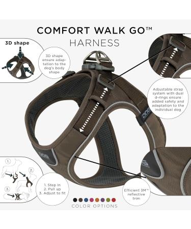 Buy DOG Copenhagen Comfort Walk Go Dog Harness - Mocca Brown XXS | International Shipping Available - Buy Online on GoSupps.com