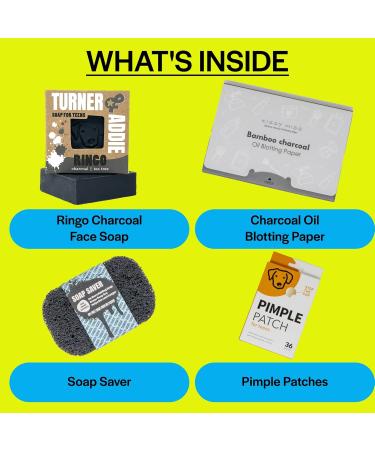 Acne Gift Set for Teens & Tweens - Charcoal Soap Hydrocolloid Patches & More | Perfect Christmas Gift - Buy Online on GoSupps.com