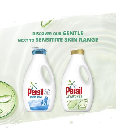 Persil Ultimate Non Bio Aloe Vera our toughest non bio on stains Laundry Washing Liquid Detergent for sensitive skin 51 Wash 1.377 l Aloe Vera 1.37 l (Pack of 1) - Buy Online on GoSupps.com