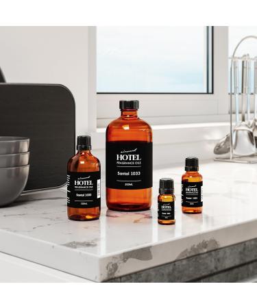 AirScent Santal Diffuser Oil No. 1033 - Santal-33 Inspired Perfume Dupe - Premium Fragrance Oil Blend for Ultrasonic and Waterless Diffusers and Crafting - 10 mL 0.34 fl oz Glass Bottle with Dropper 0.34 Fl Oz (Pack of 1) - Buy Online on GoSupps.com